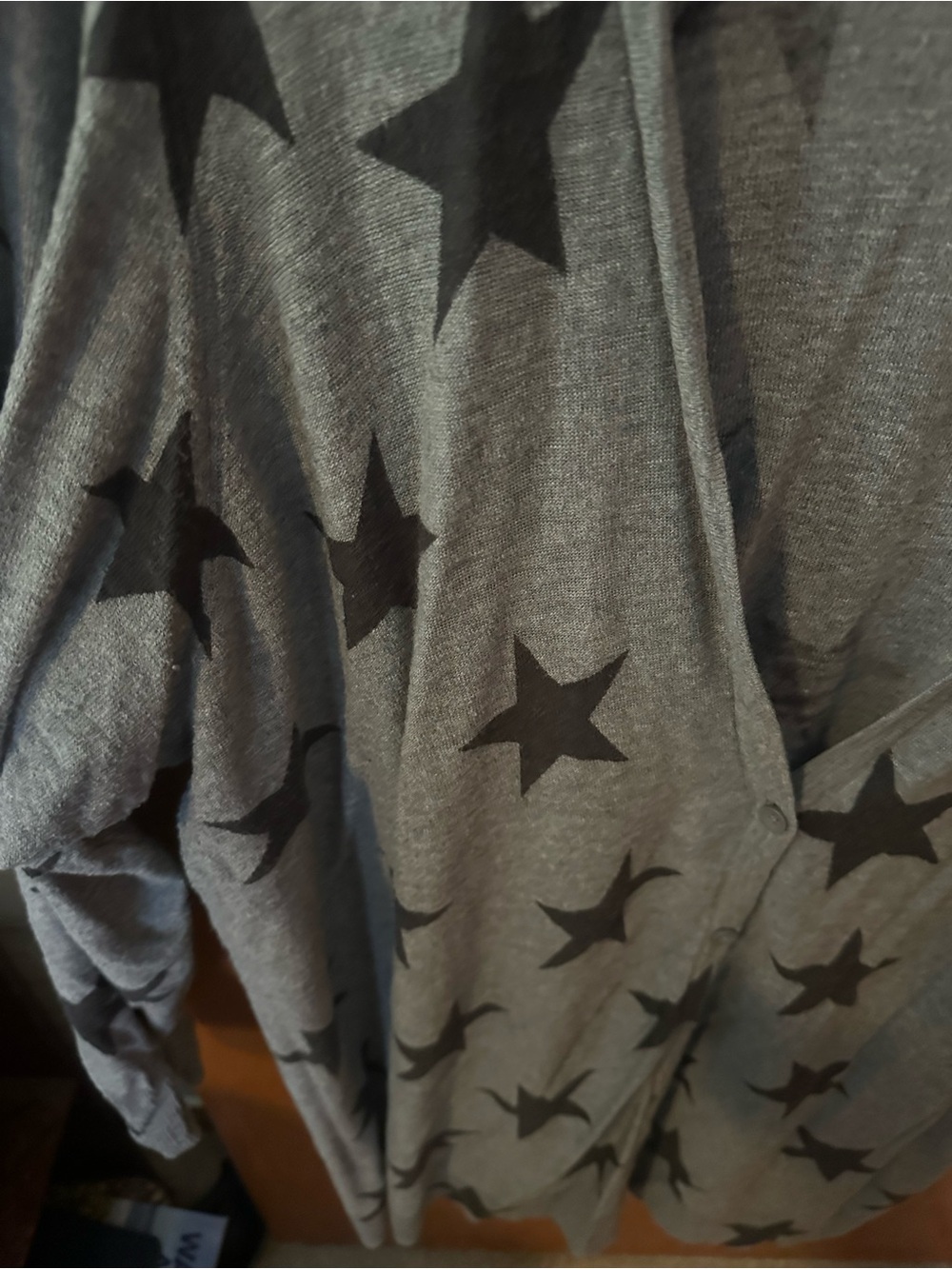 Torrid Dark Grey & Black Start Textured Slub Boyfriend Cardigan